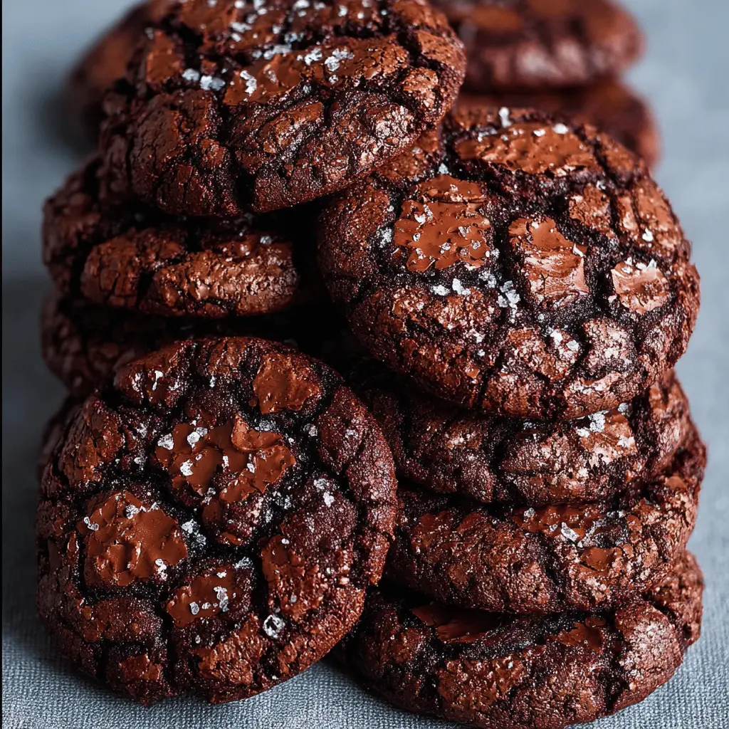 20 Minute Fudgy Chocolate Brownie Cookies for the Best Treats