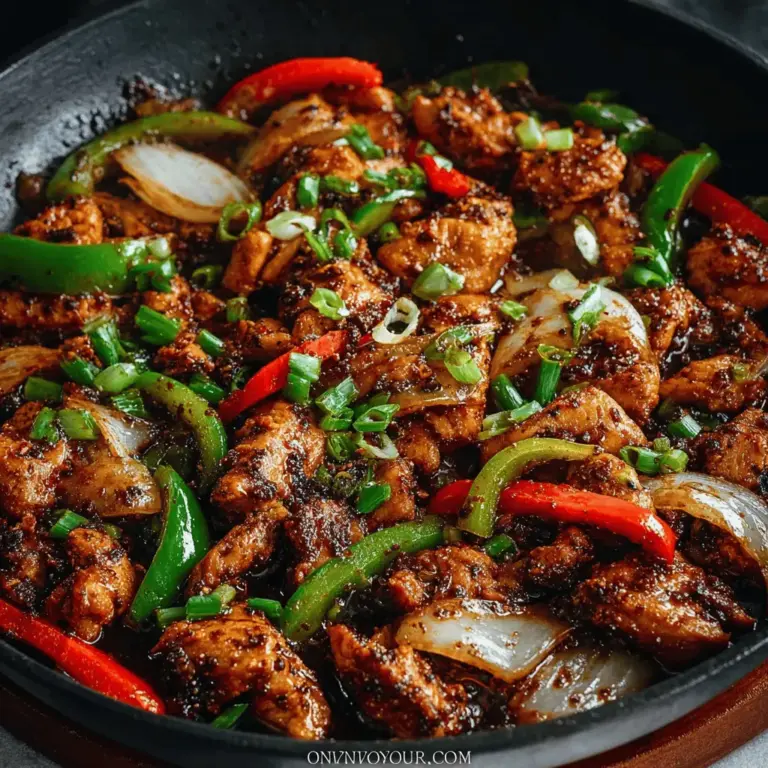 Black Pepper Chicken