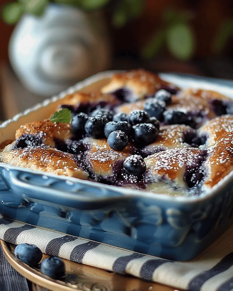 Blueberry Buttermilk Pancake Casserole: An Indulgent Brunch Delight