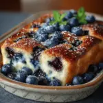 Blueberry Buttermilk Pancake Casserole