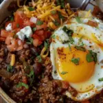 Breakfast Chili and Eggs