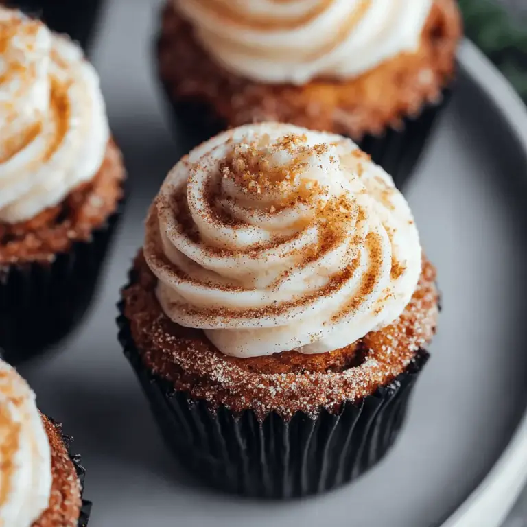 Cinnamon Roll Cupcakes