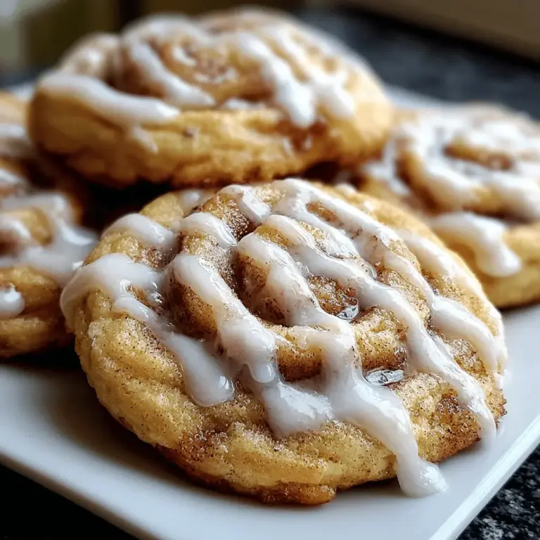 Irresistible Cinnamon Roll Cookies