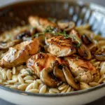 Marsala Chicken Orzo