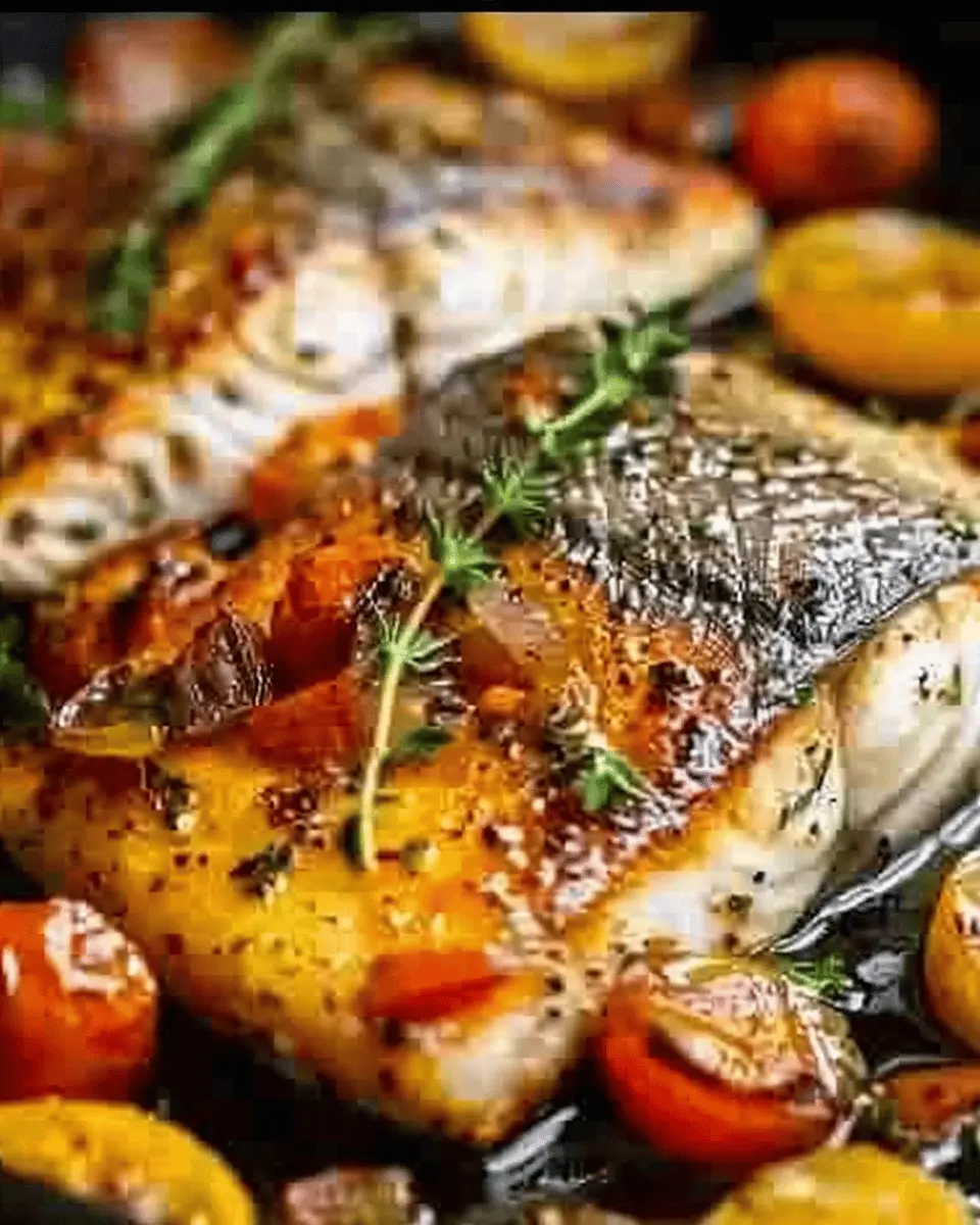 Mediterranean Baked Fish: Easy and Flavorful Family Dinner Recipe
