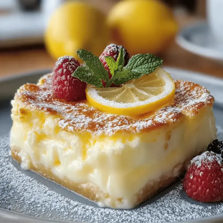 Paul Hollywood’s One-Bowl Lemon Dessert