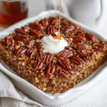 Pecan Pie Baked Oatmeal