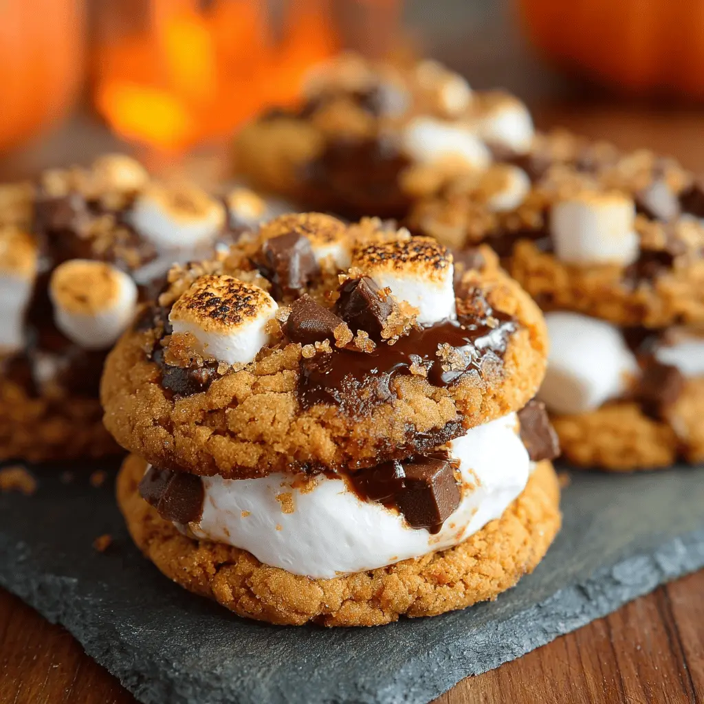 Pumpkin S’mores Cookies: Easy Fall Treats for Cozy Evenings