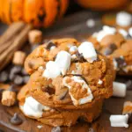 Pumpkin S’mores Cookies