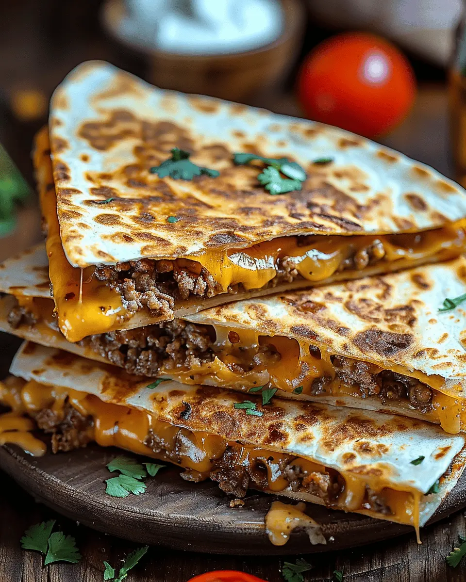 Smashburger Quesadillas: Easy, Indulgent Twist on Comfort Food