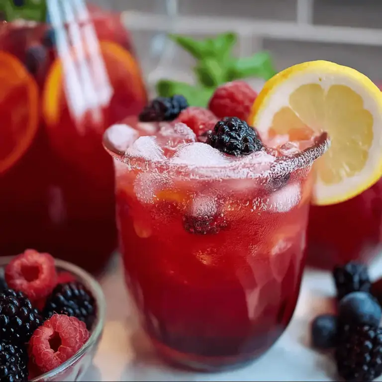 Triple Berry Lemonade