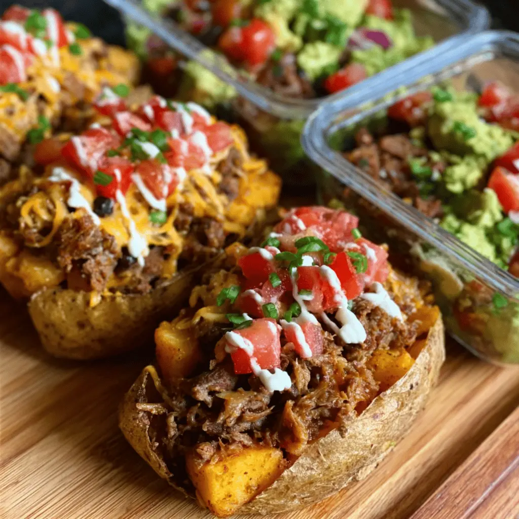 Loaded Potato Taco Bowls: The Ultimate Meal Prep Delight