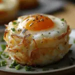 Baked Eggs Napoleon