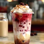 Cherry Vanilla Iced Latte