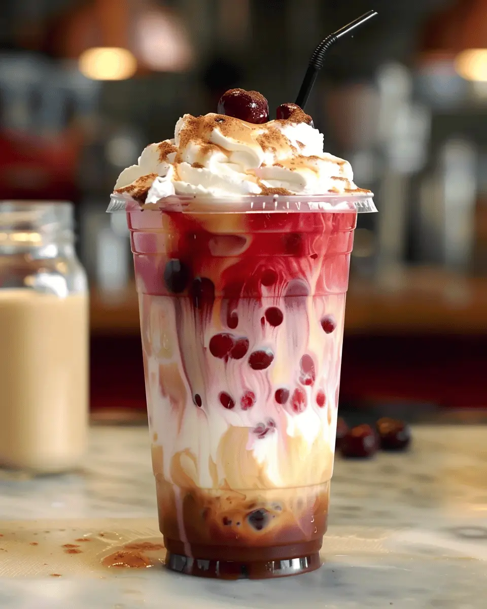 Cherry Vanilla Iced Latte: The Best Refreshing Treat for You