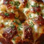 Chicken Alfredo Monkey Bread