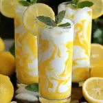 Condensed Milk Lemonade Refreshing Summer Drink Idea