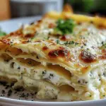 Creamy White Lasagna Delight