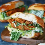 Crispy Chicken Caesar Sandwich