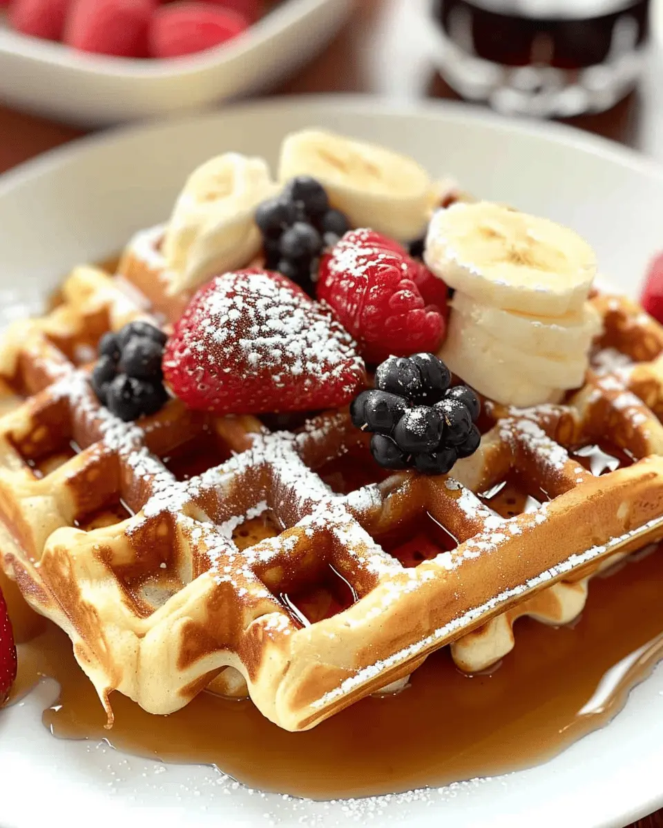 Easy Gluten-Free Waffle Recipe: Delicious Breakfast with Turkey Bacon