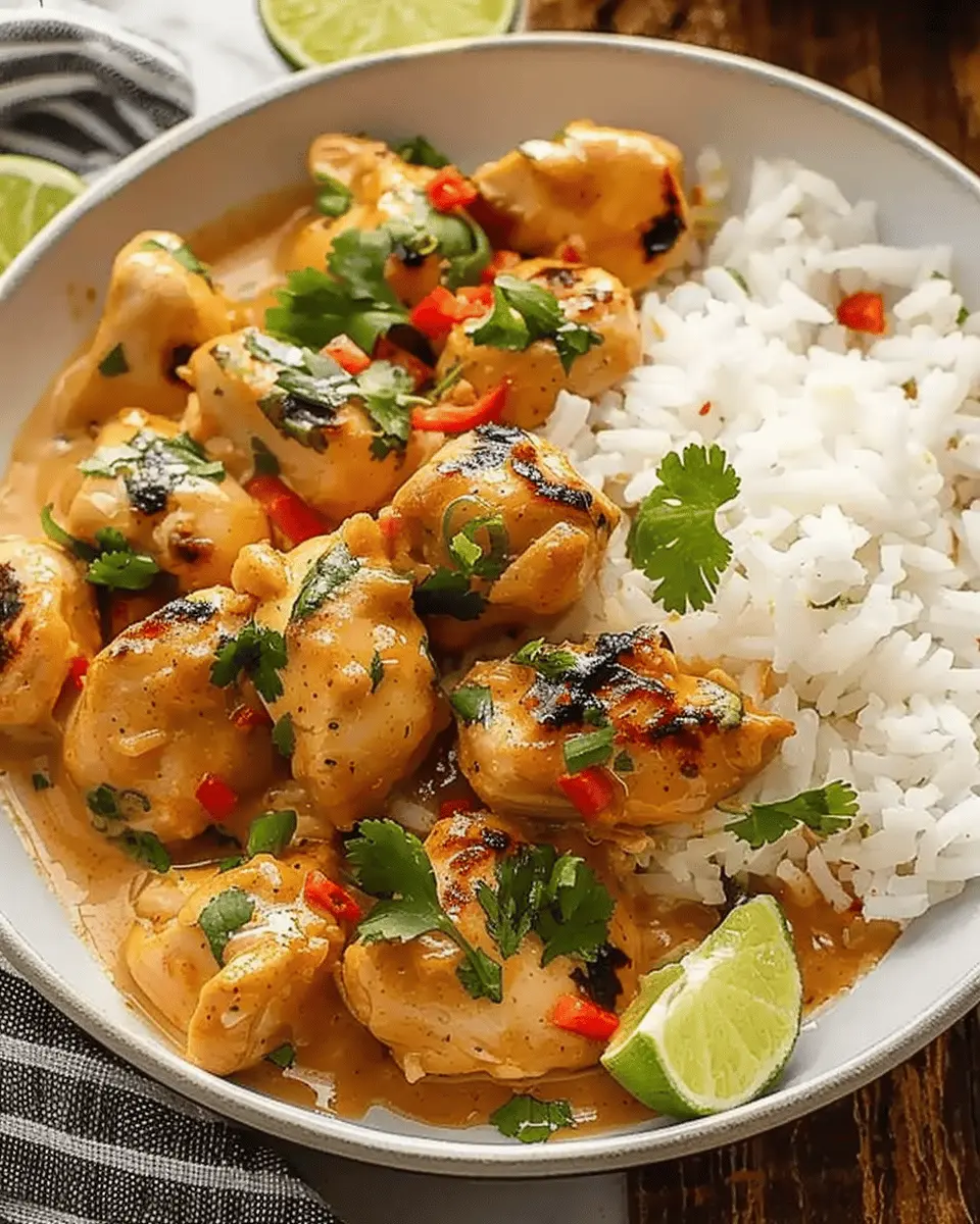 Irresistible Thai Peanut Chicken: Quick & Easy Family Favorite