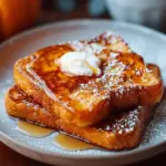 Pumpkin French Toast Breakfast