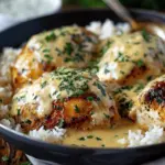 Sizzle Up Creamy Smothered Chicken And Rice