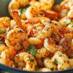 Spicy Blackened Shrimp Cavatappi