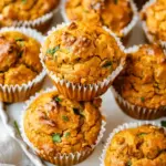 Best Fluffy Pumpkin Zucchini Muffins
