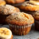 Cinnamon Banana Bread Muffins
