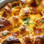 Irresistible Overnight Croissant Breakfast Casserole You’ll Crave Again