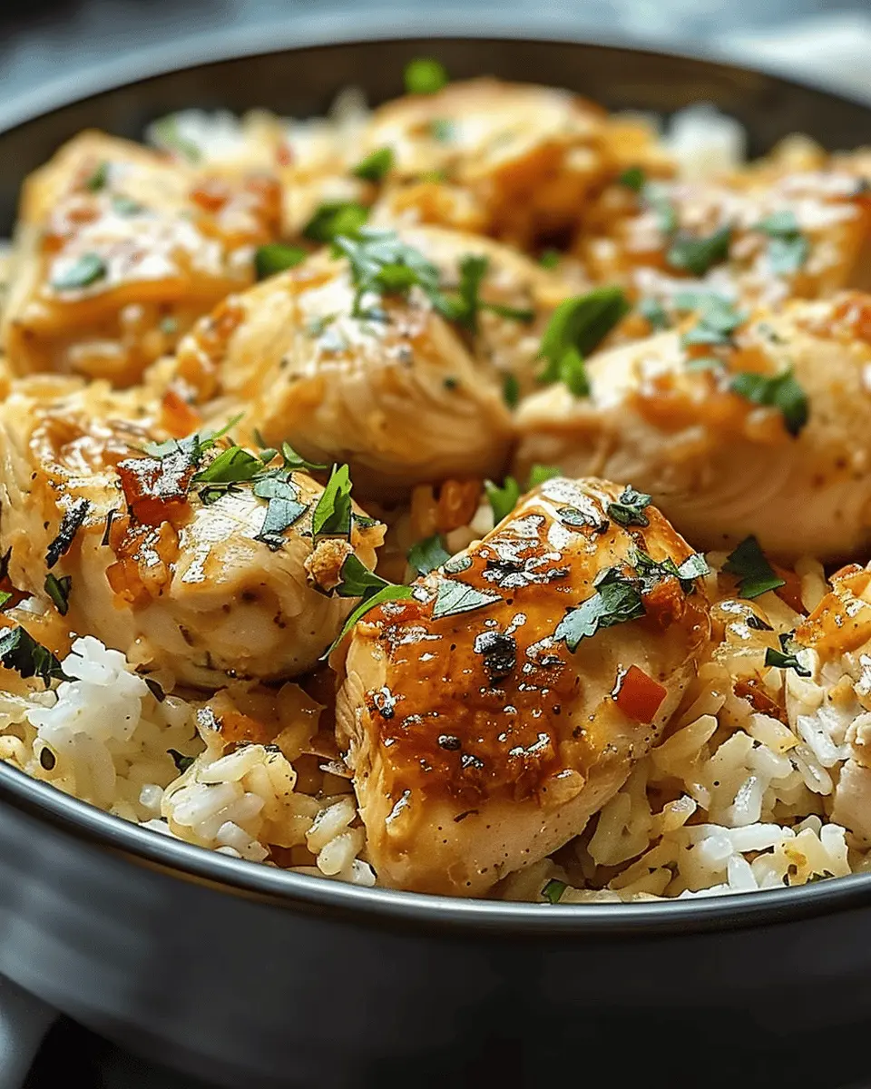 Forgotten Chicken and Rice: A Juicy Twist on Classic Comfort
