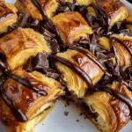 Decadent Chocolate Croissant Breakfast Bake