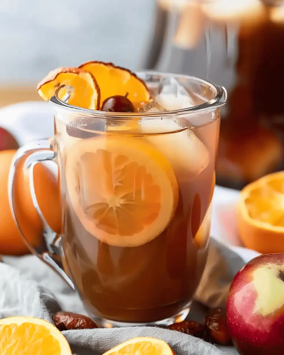 Sweet Tea Harvest Punch: Refreshing and Easy to Make at Home