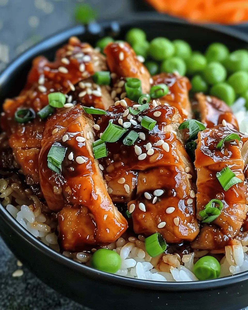 Sticky Chicken Rice Bowls: Easy Recipe for a Flavorful Feast
