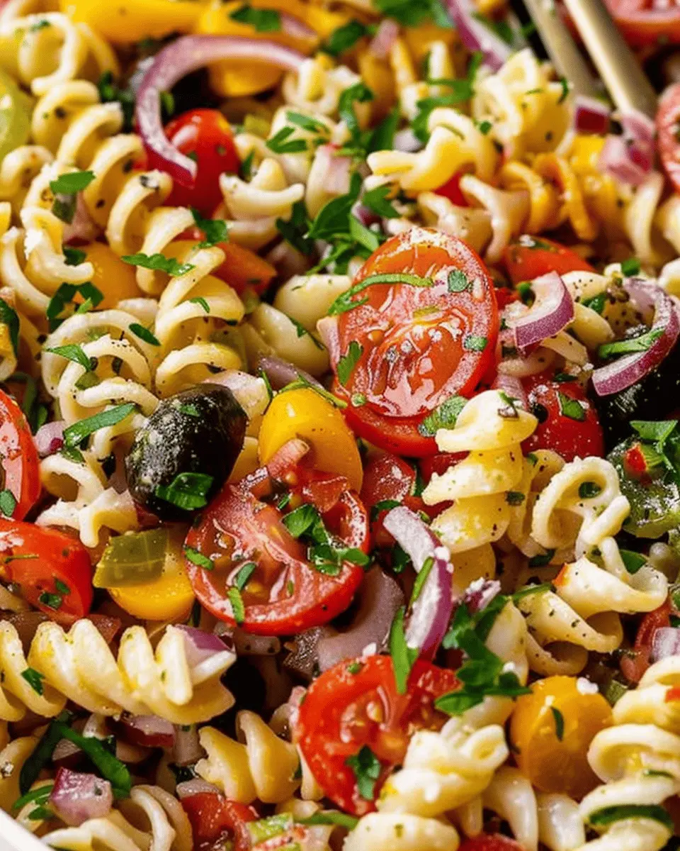 Zesty Italian Pasta Salad: The Best Refreshing Twist with Turkey Bacon