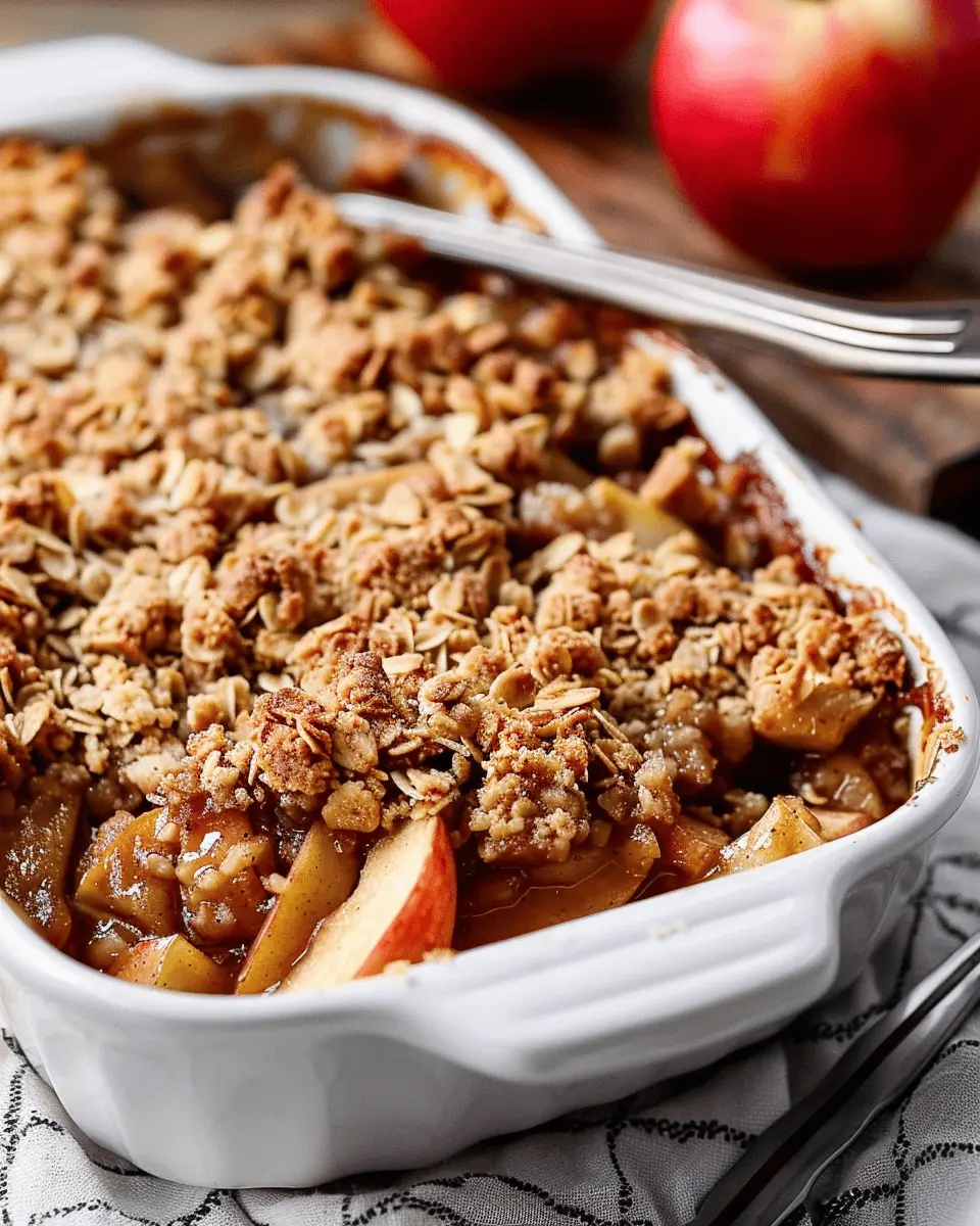 Classic Apple Crisp Recipe: Delightful and Easy Comfort Food