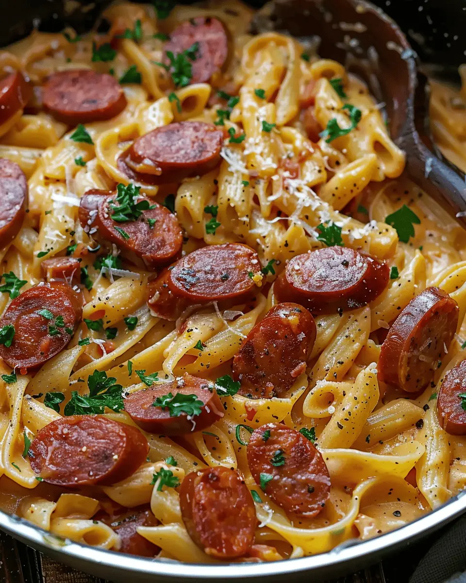 One Pot Kielbasa Pasta