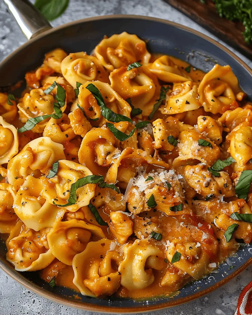 Marry Me Chicken Tortellini