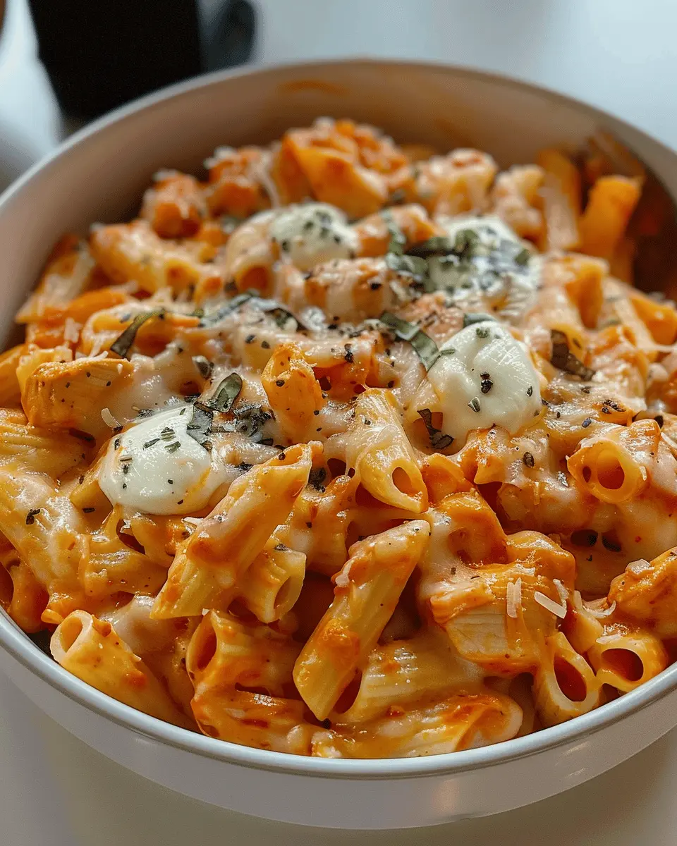 cheesy chicken pasta