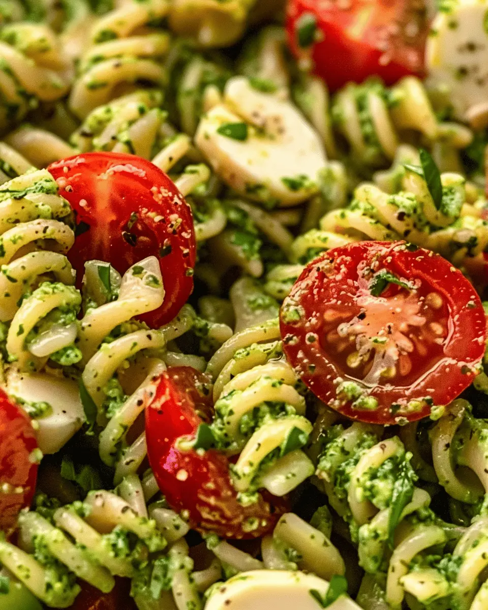 Pesto Pasta Salad with Turkey Bacon: A Deliciously Fresh Twist