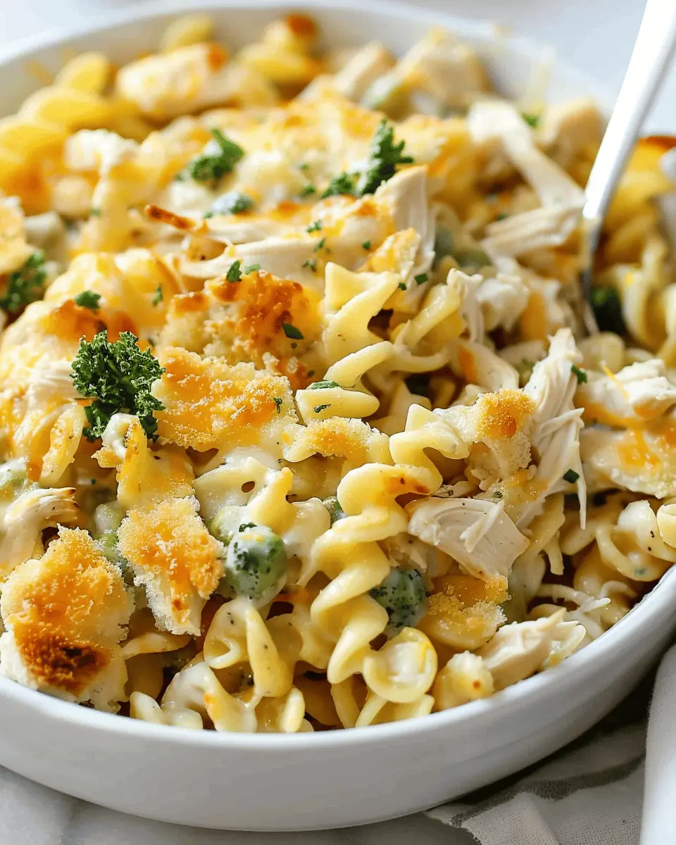 Chicken Noodle Casserole