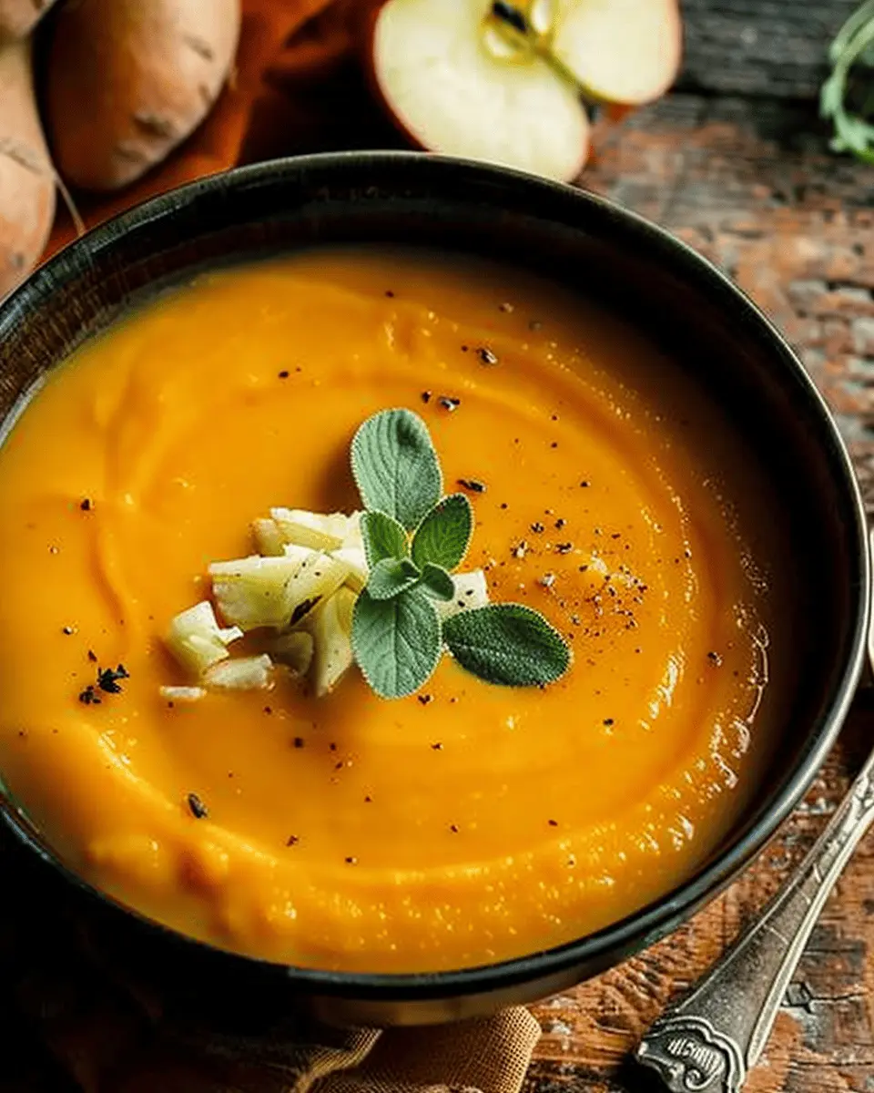 Sweet Potato Apple Soup: Easy Comfort Food for Cozy Days