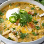 Green Chile Chicken Enchilada Soup