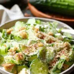 Cucumber Caesar Salad