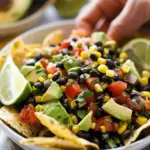 Avocado Corn and Black Bean Salsa