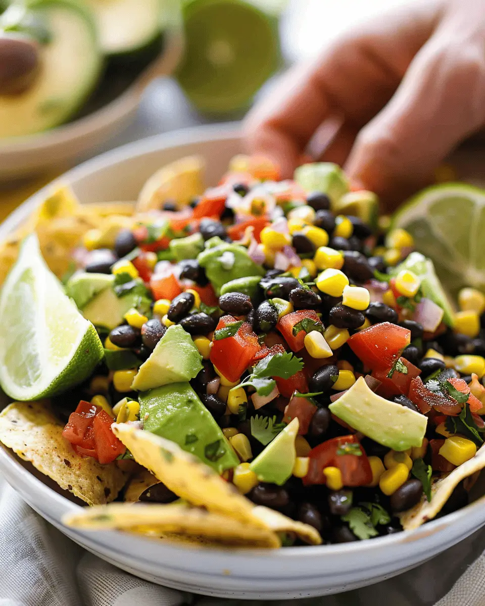 Avocado Corn and Black Bean Salsa: The Best Fresh Twist on Dips