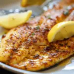 Pan Fried Lemon Butter Tilapia