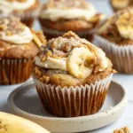 Banana Cream Cheese Muffins