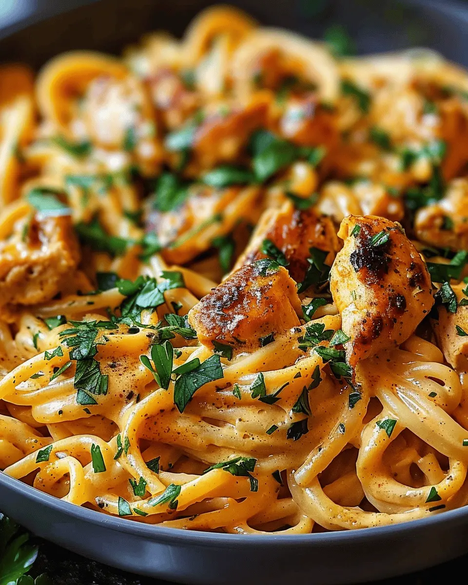 Cowboy Butter Chicken Linguine Recipe